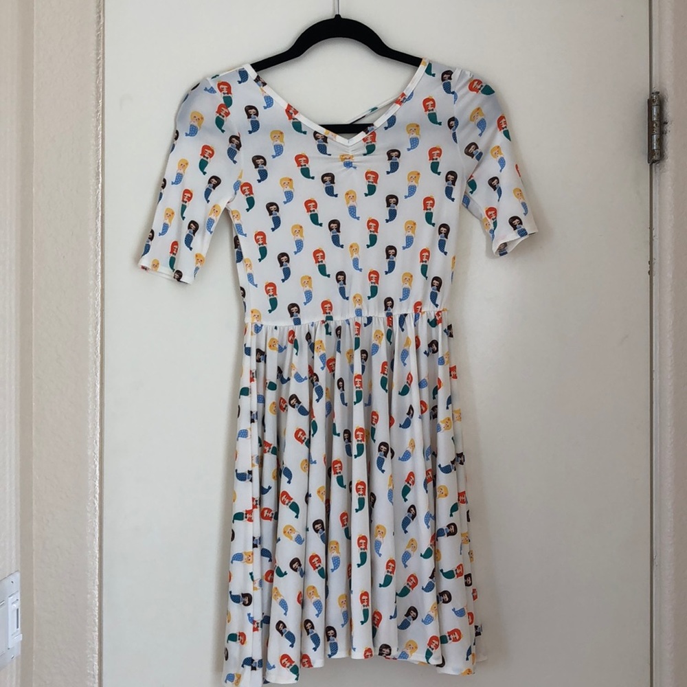 Mermaid print Dot Dot Smile Dress!!!!